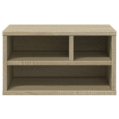 Printerkastje 40x32x22,5 cm bewerkt hout sonoma eikenkleurig 5