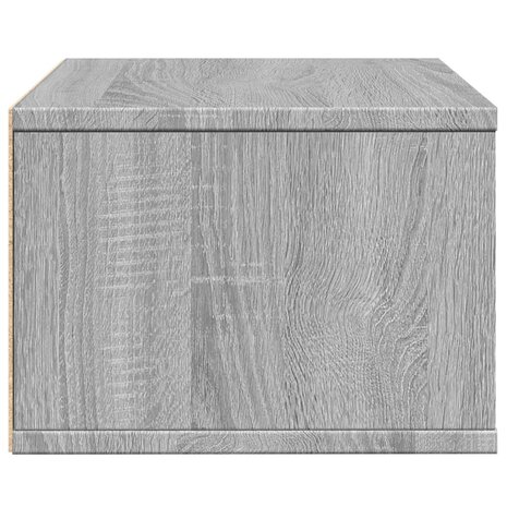 Printerkastje 40x32x22,5 cm bewerkt hout grijs sonoma eiken 7