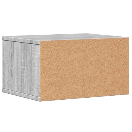 Printerkastje 40x32x22,5 cm bewerkt hout grijs sonoma eiken 8