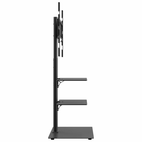 Tv-standaard hoekmodel 3-laags voor 32-65 inch zwart 4