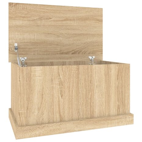 Opbergbox 70x40x38 cm bewerkt hout sonoma eikenkleurig 2