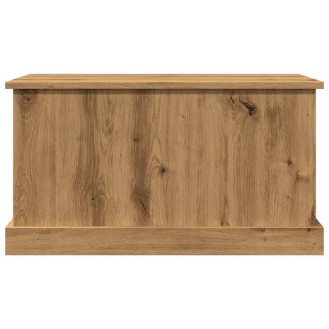 Opbergbox 70x40x38 cm bewerkt hout artisanaal eikenkleurig 5