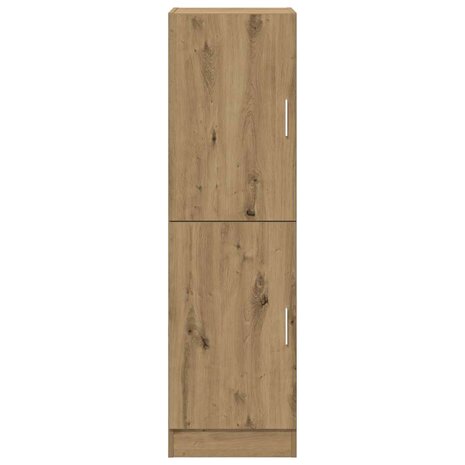 Keukenkast 38x41,5x131,5 cm bewerkt hout artisanaal eiken 4