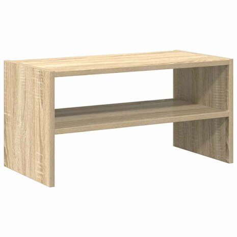 Schoenenrek stapelbaar 60x30x30,5 cm sonoma eikenkleurig 2