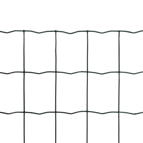 Euro hek 10x0,8 m staal groen 2