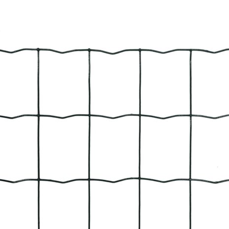 Euro hek 10x1,0 m staal groen 2