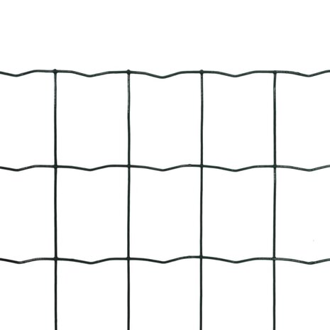 Euro hek 25x0,8 m staal groen 2