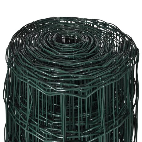 Euro hek 10x0,8 m staal groen 4