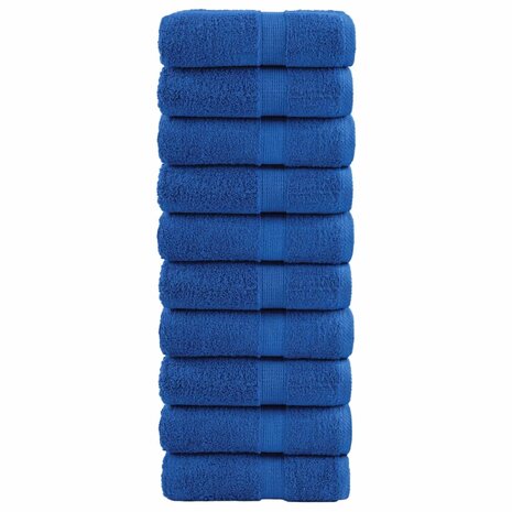 Gastendoekjes SOLUND 10 st 600 g/m² 30x30 cm blauw 1