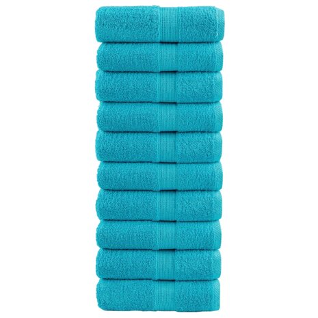 Gastendoekjes SOLUND 10 st 600 g/m² 30x30 cm turquoise 1