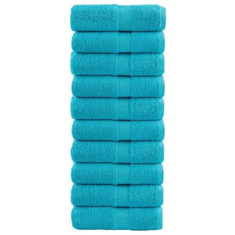 Gastendoekjes SOLUND 10 st 600 g/m² 30x50 cm turquoise 1