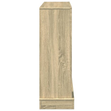 Haardombouw 100x30x87,5 cm bewerkt hout sonoma eikenkleurig 5