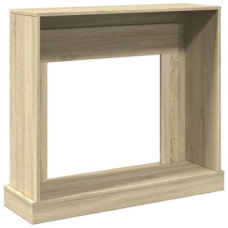 Haardombouw 100x30x87,5 cm bewerkt hout sonoma eikenkleurig 6