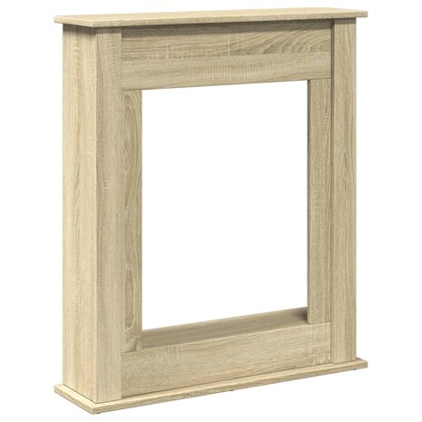 Haardombouw 75x20x87,5 cm bewerkt hout sonoma eikenkleurig 2