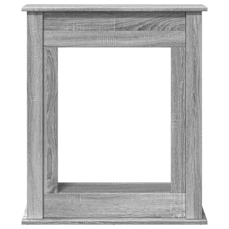 Haardombouw 75x20x87,5 cm bewerkt hout grijs sonoma eikenkleur 4