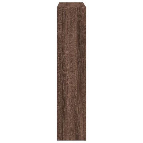 Haardombouw 81x18x82 cm bewerkt hout bruin eikenkleurig 5