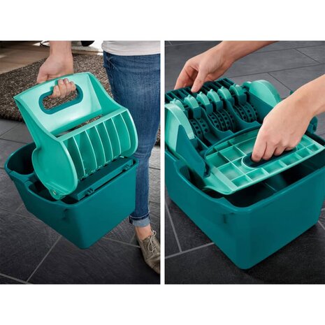 Leifheit Vloerwisser set Profi Compact groen 55092 11