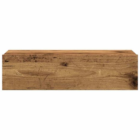 Tv-meubels met LED-verlichting 2 st 60x35x15,5 cm oud hout 6