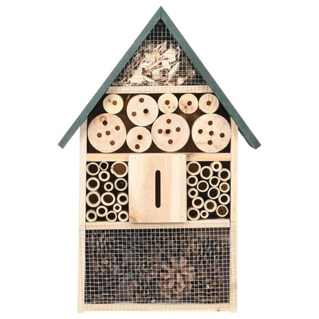 Insectenhotel 30x10x48 cm vurenhout 2