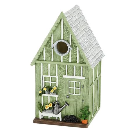 Esschert Design Vogelhuisje voor mezen tuinschuur 2