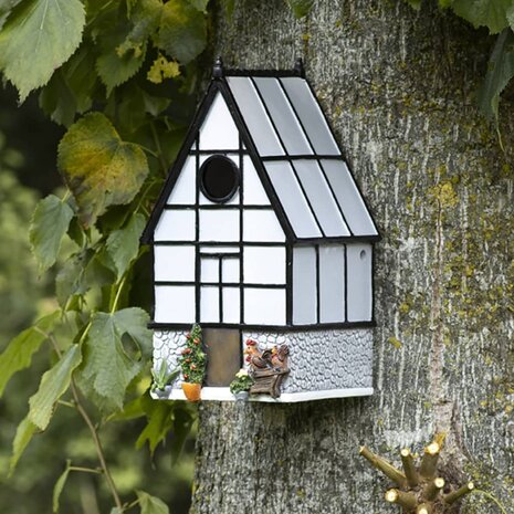 Esschert Design Vogelhuisje voor mezen broeikas 1