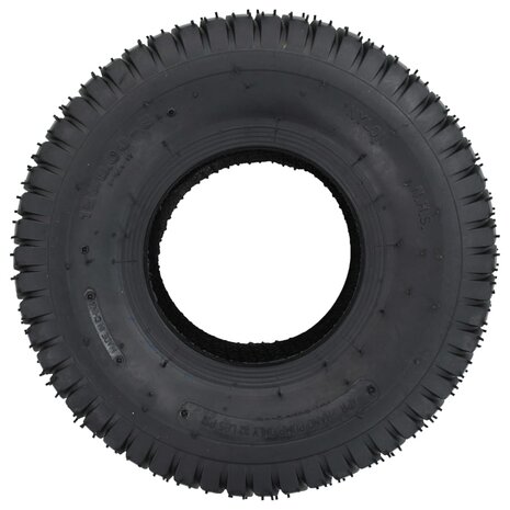 Kruiwagenbanden 2 st 15x6.00-6 4PR rubber 3