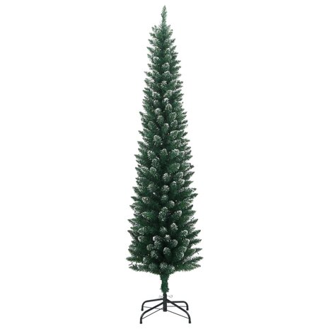 Kunstkerstboom smal met 300 LED&apos;s 180 cm 3