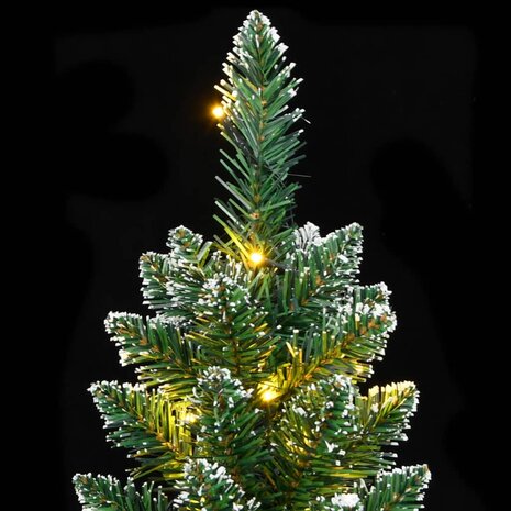 Kunstkerstboom smal met 300 LED&apos;s 210 cm 7