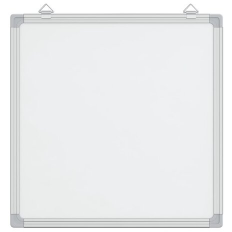 Whiteboard magnetisch 40x40x1,7 cm aluminium 3