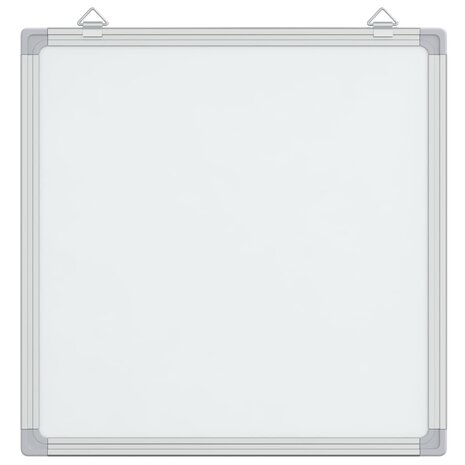 Whiteboard magnetisch 60x60x1,7 cm aluminium 3