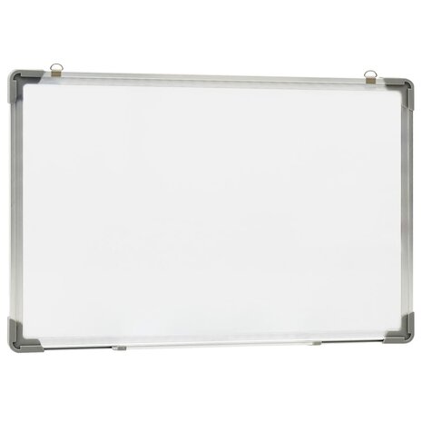 Whiteboard magnetisch 60x40 cm staal wit 3