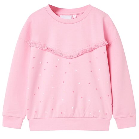 Kindertrui 128 roze 1