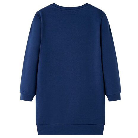 Kinderjurk 104 marineblauw 2