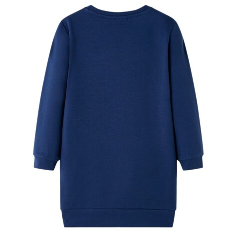 Kinderjurk 116 marineblauw 2