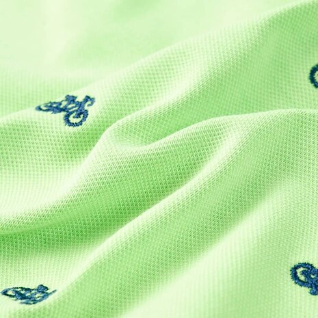 Kinderpoloshirt 92 neongroen 7