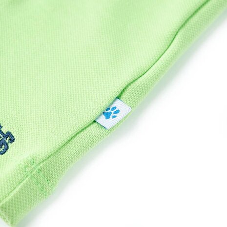 Kinderpoloshirt 104 neongroen 5