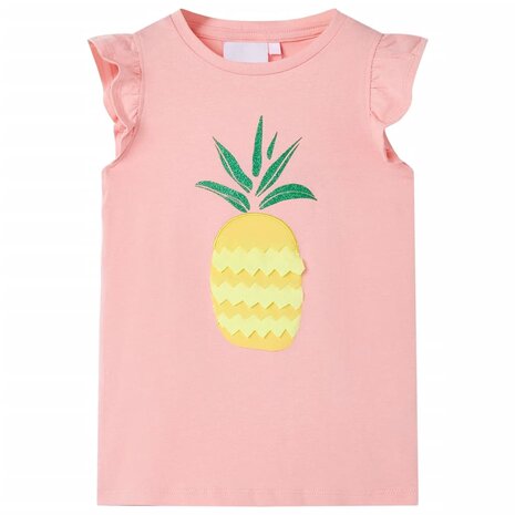 Kindershirt 140 roze 1