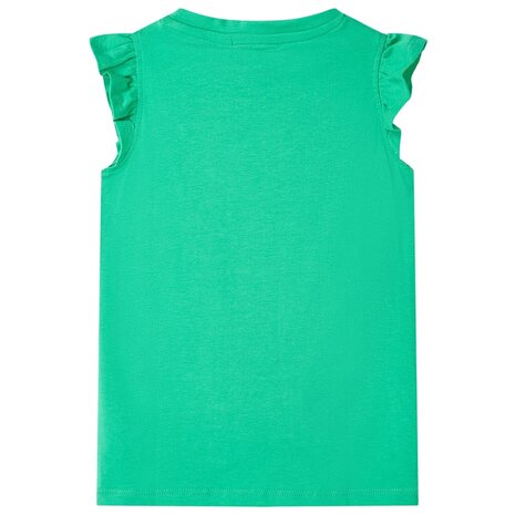 Kindershirt 104 groen 2