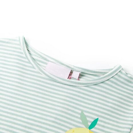 Kindershirt 104 mintkleurig 3