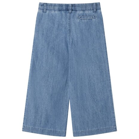 Kinderbroek 92 denimblauw 2