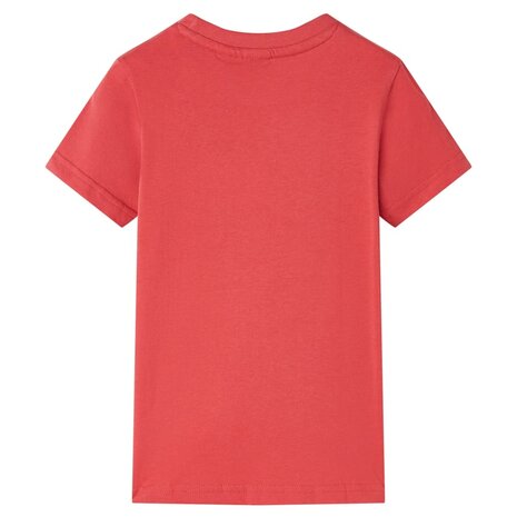 Kindershirt 140 rood 2