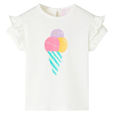 Kindershirt 104 ecru 1