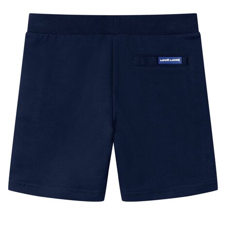 Kindershort 92 marineblauw 2