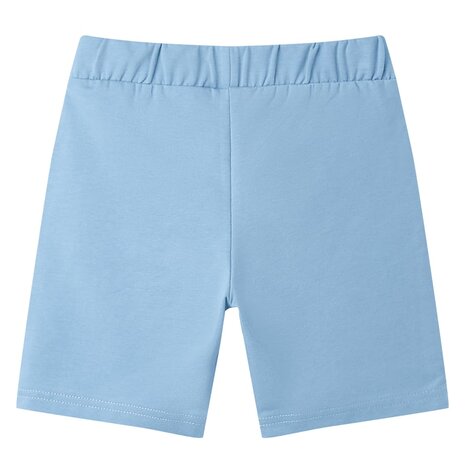 Kindershort met trekkoord 104 blauw 2