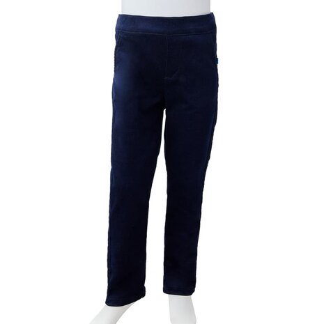 Kinderbroek 128 donker marineblauw 9