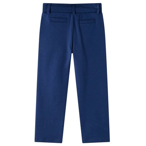 Kinderbroek met trekkoord 104 marineblauw 2