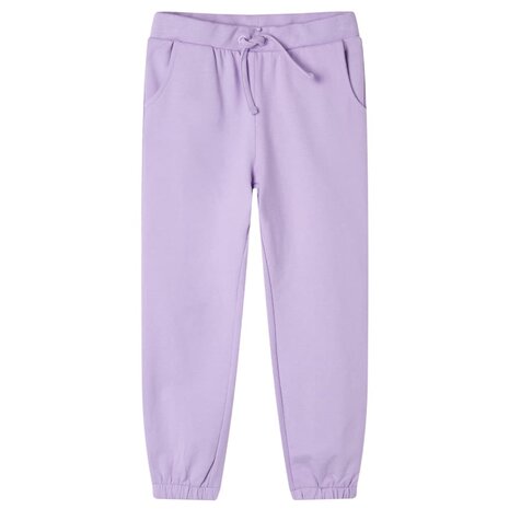 Kinderjoggingbroek 140 lila 1