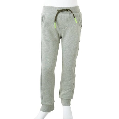 Kinderjoggingbroek 104 lichtkaki 8