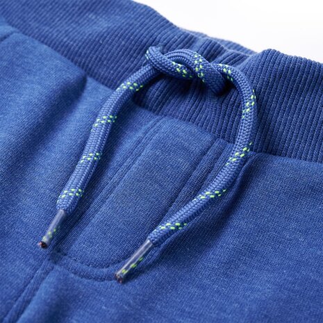 Kinderjoggingbroek 104 gemêleerd blauw 4