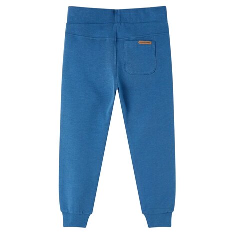 Kinderjoggingbroek 128 blauw 2